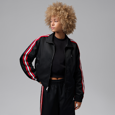 T*j様 Brook ブラック ナイロンジャケット Jordan Brooklyn Women's Track Jacket. Nike.com